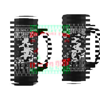 Ugly Christmas Dirt Bike Motocross Xmas Coffee Mug | Seseable CA