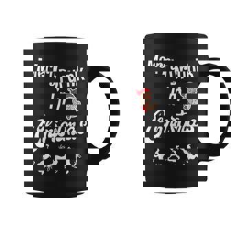 Ugly Christmas Jumper Sweater Merry Drunk I'm Christmas Coffee Mug - Monsterry