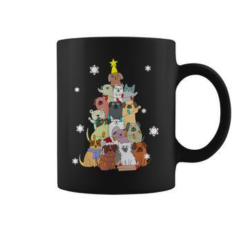 Ugly Christmas Sweater Dog Tree Xmas Dog Coffee Mug - Thegiftio UK