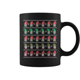 Ugly Christmas Sweater Gnomes Matching Christmas Coffee Mug - Monsterry DE