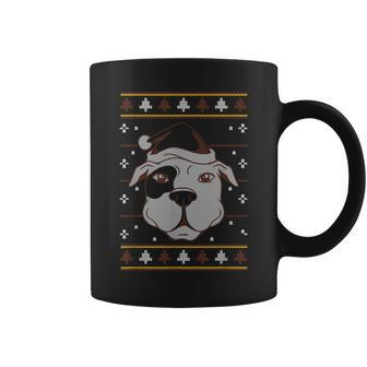 Ugly Christmas Sweater Happy Howlidays Dog Meme Coffee Mug - Monsterry