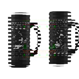 Ugly Christmas Sweater For Narwhal Lovers Ugly Coffee Mug | Mazezy