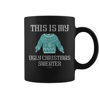 This Is My Ugly Christmas Sweater Style T Coffee Mug - Monsterry UK