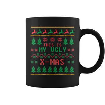 This Is My Ugly Christmas Sweaters Coffee Mug - Monsterry CA