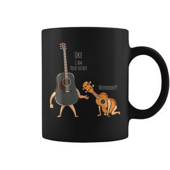 Uke I Am Your Father Guitar Ukulele Music Hilarious Gift Coffee Mug | Mazezy