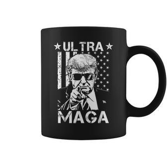 Ultra Maga Funny Great Maga King Pro Trump King Funny Gifts Coffee Mug | Mazezy