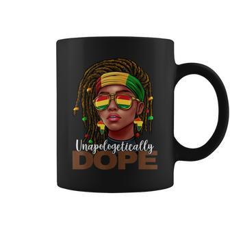 Unapologetically Dope African American Black History Coffee Mug | Mazezy