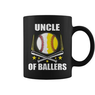 Uncle Baseball Softball Of Ball Fathers Mothers Day Coffee Mug | Mazezy