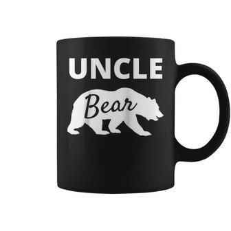 Uncle Bear Matching Family Outfit Christmas Gift Uncle Coffee Mug | Mazezy