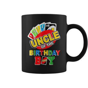 Uncle Of The Birthday Boy Uno Dad Papa Father 1St Bday Coffee Mug | Mazezy