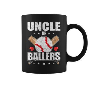 Uncle Of Ballers Baseball Softball Lover Uncle Coffee Mug | Mazezy