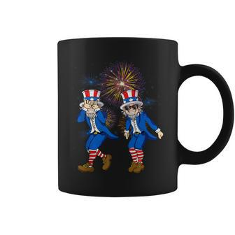 Uncle Sam Griddy Dance Funny 4Th Of July Independence Day Coffee Mug | Mazezy