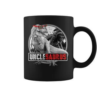 Unclesaurus T Rex Dinosaur Uncle Saurus Matching Coffee Mug | Mazezy DE