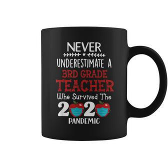 Never Underestimate A 3Rd Grade Teacher Coffee Mug - Monsterry DE