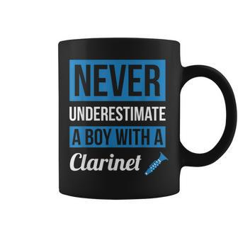 Never Underestimate A Boy With A Clarinet Coffee Mug - Monsterry AU