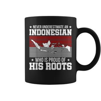 Never Underestimate An Indonesian Who Is Proud Coffee Mug - Monsterry AU