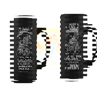 Never Underestimate An Old February Man With A Motorcycle Coffee Mug - Thegiftio UK