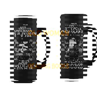 Never Underestimate An Old Lady Who Loves Reading Books Coffee Mug | Mazezy