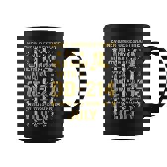 Never Underestimate An Old Man With A Dd-214 July Coffee Mug - Seseable