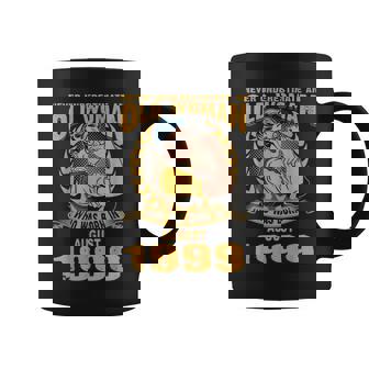 Never Underestimate Old Woman Born In August 1999 Coffee Mug - Seseable