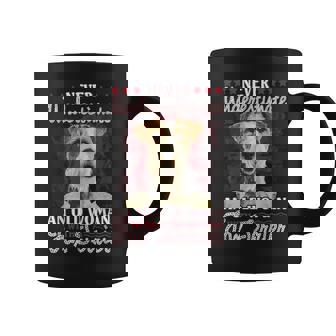 Never Underestimate An Old Woman With A Fox Terrier Coffee Mug | Mazezy