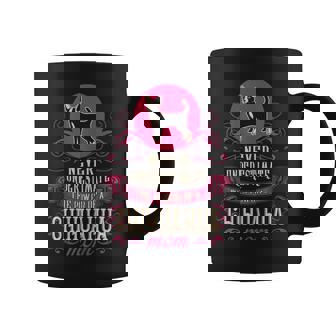 Never Underestimate Power Of Chihuahua Mom Coffee Mug - Seseable
