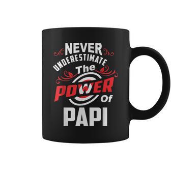 Never Underestimate The Power Of Papi T Coffee Mug | Seseable UK