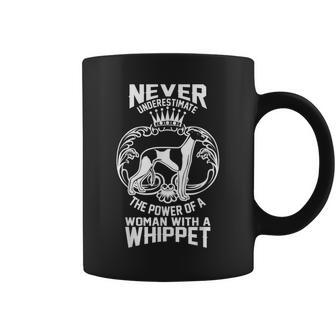 Never Underestimate Power Of A With Whippet Coffee Mug - Seseable
