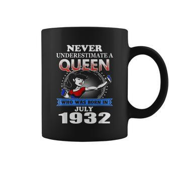 Never Underestimate A Queen Born In July 1932 Coffee Mug | Mazezy