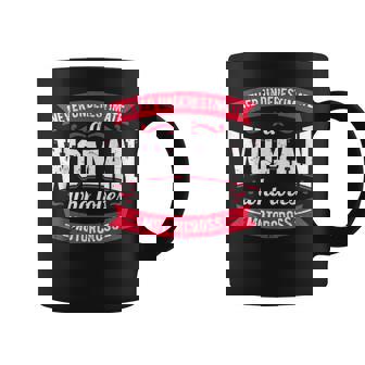 Never Underestimate A Woman Who Loves Motorcross Coffee Mug - Thegiftio