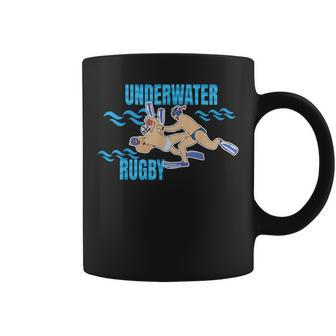 Underwater Rugby Underwater Emblem Rugby Underwater Idea Coffee Mug | Mazezy