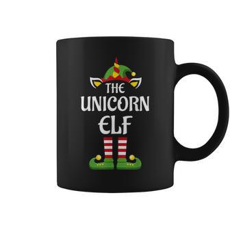 Unicorn Elf Family Matching Group Christmas Coffee Mug - Thegiftio UK