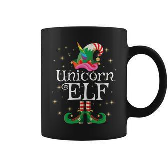 Unicorn Elf Girls Matching Christmas Elf Coffee Mug - Thegiftio UK