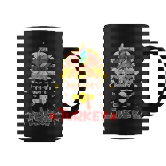 Unicorn Mommy Turkey Face Funny Cute Turkey Family Mommy Funny Gifts Coffee Mug | Mazezy