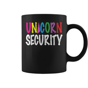 Unicorn Security Halloween Costume Mom Dad Adult Daughter Coffee Mug - Monsterry CA