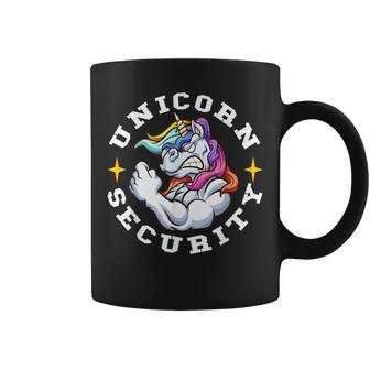 Unicorn Security Manly Muscular Unicorn Lovers Coffee Mug | Mazezy