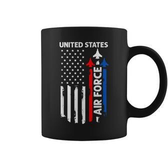 United States Air Force American Usa Flag July 4Th Patriotic Coffee Mug - Seseable