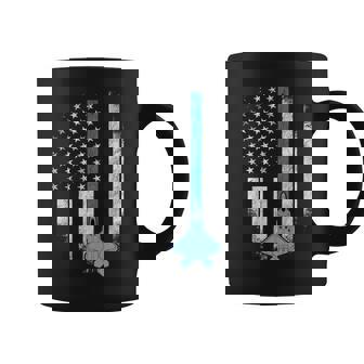United States Air Force Usaf Thin Blue Line Coffee Mug | Mazezy
