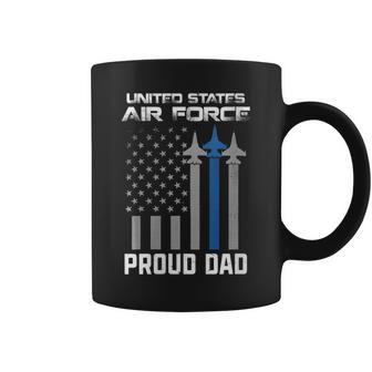 Us Air-Force Proud Dad Proud Air-Force Dad Men Fathers Day Coffee Mug | Mazezy