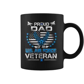 Us Air Force Veteran Proud Dad Of An Air Force Coffee Mug | Mazezy