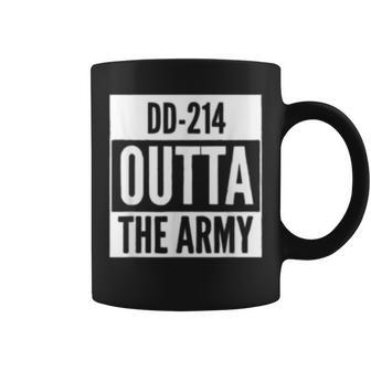 Us Army Veteran Dd214 Straight Outta Dd214 Military Gift Coffee Mug | Mazezy