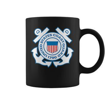 Us Coast Guard Uscg United States Anchor Anchor Funny Gifts Coffee Mug | Mazezy