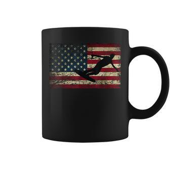Usa Flag Wakeboarding T Wakeboarder Coffee Mug | Mazezy