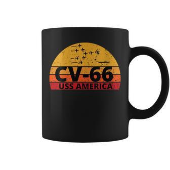 Uss America Cv-66 Aircraft Carrier Coffee Mug - Thegiftio UK