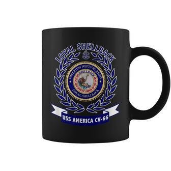 Uss America Cv66 Shellback Coffee Mug | Mazezy