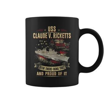 Uss Claude V Ricketts Ddg5 Coffee Mug | Mazezy