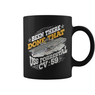 Uss Forrestal Gift For A Us Military Veteran Coffee Mug - Thegiftio UK