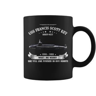 Uss Francis Scott Key Ssbn657 Coffee Mug - Thegiftio UK
