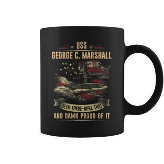 Uss George C Marshall Ssbn654 Coffee Mug | Mazezy
