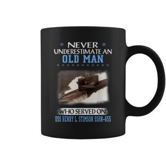 Uss Henry L Stimson Ssbn655 Coffee Mug | Mazezy